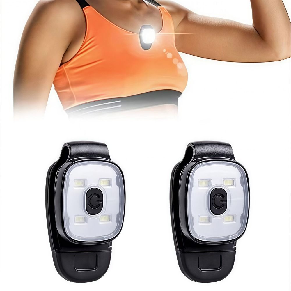 Running Gear For Night - Rechargeable Outdoor Night Running Lights Super