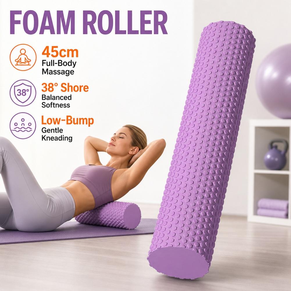 Muscle Roller Stick - EVA Foam Roller Yoga Column Muscle