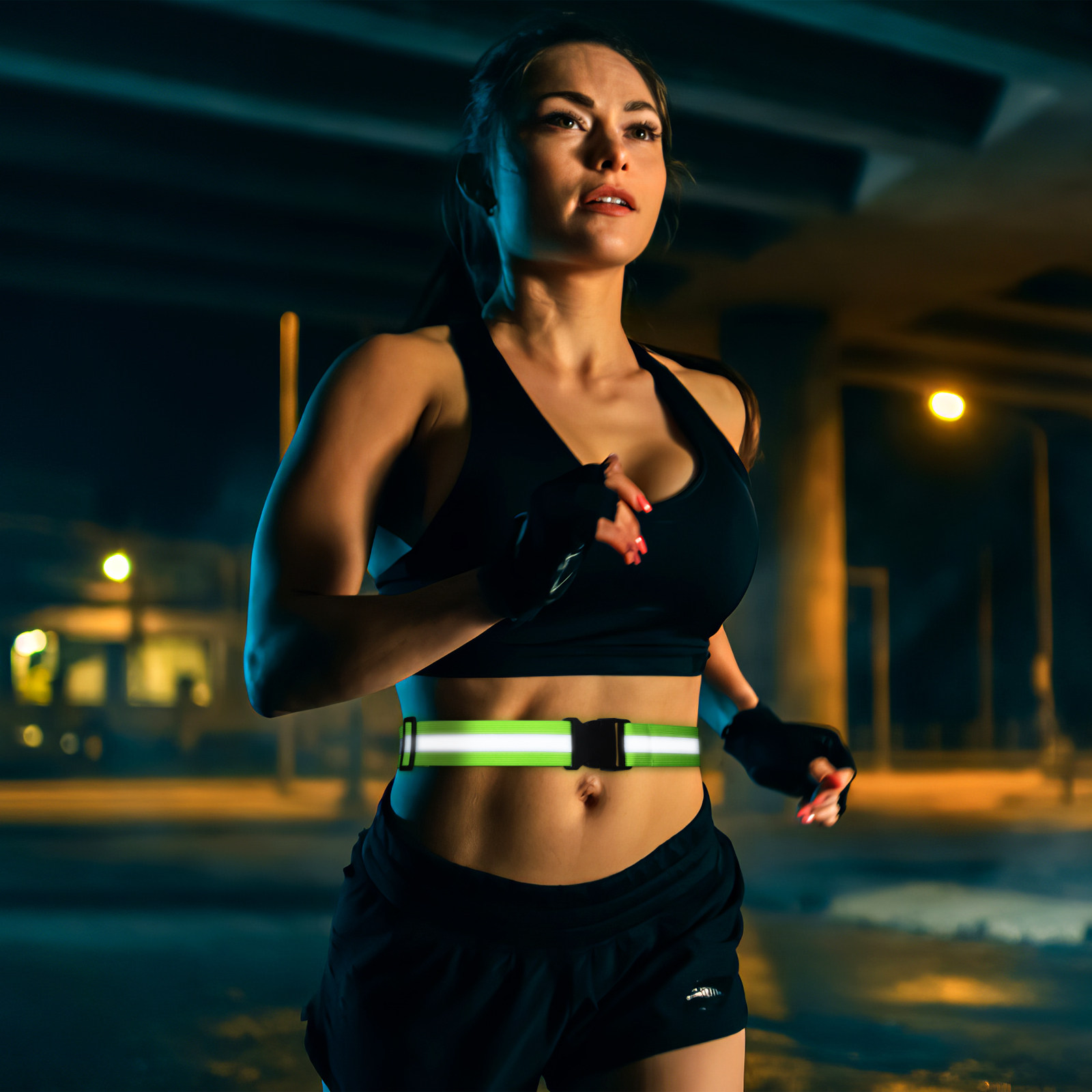 Fluorescent Green Reflective B - đánh giá và giá Running Gear For Night