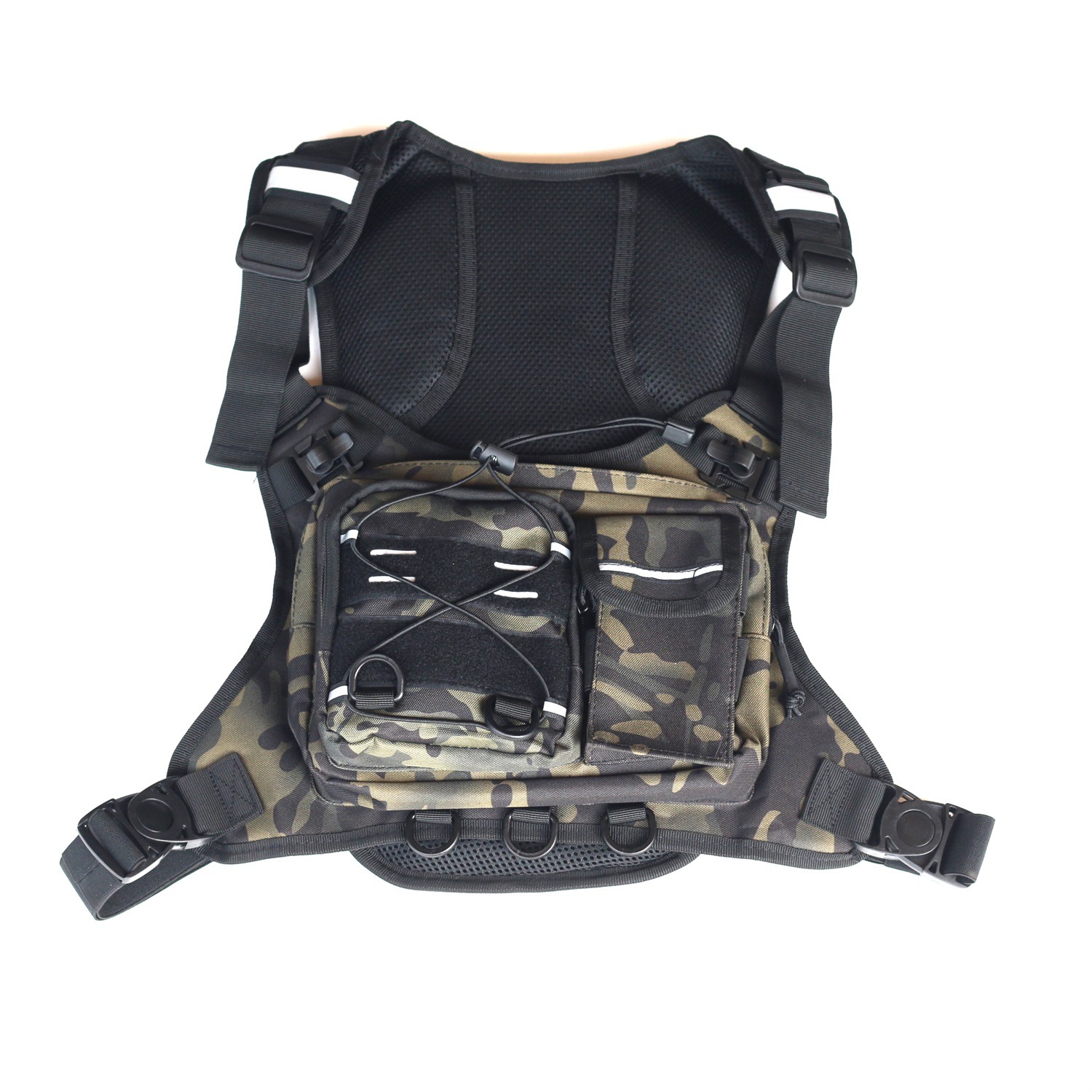 Tactical Vest Chest Bag Lightw - đánh giá và giá Reflective Running Gear Vest