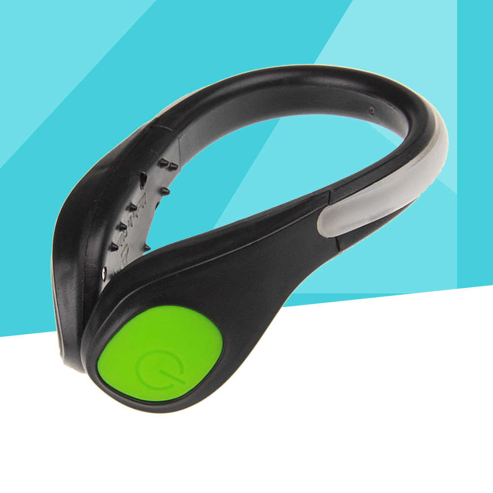 1Pcs LED Shoe Clip Green Light - đánh giá và giá Running Gear For Night