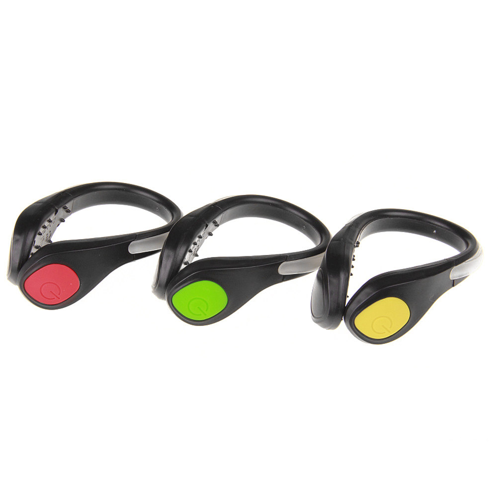 1Pcs LED Shoe Clip Green Light - đánh giá và giá Running Gear For Night