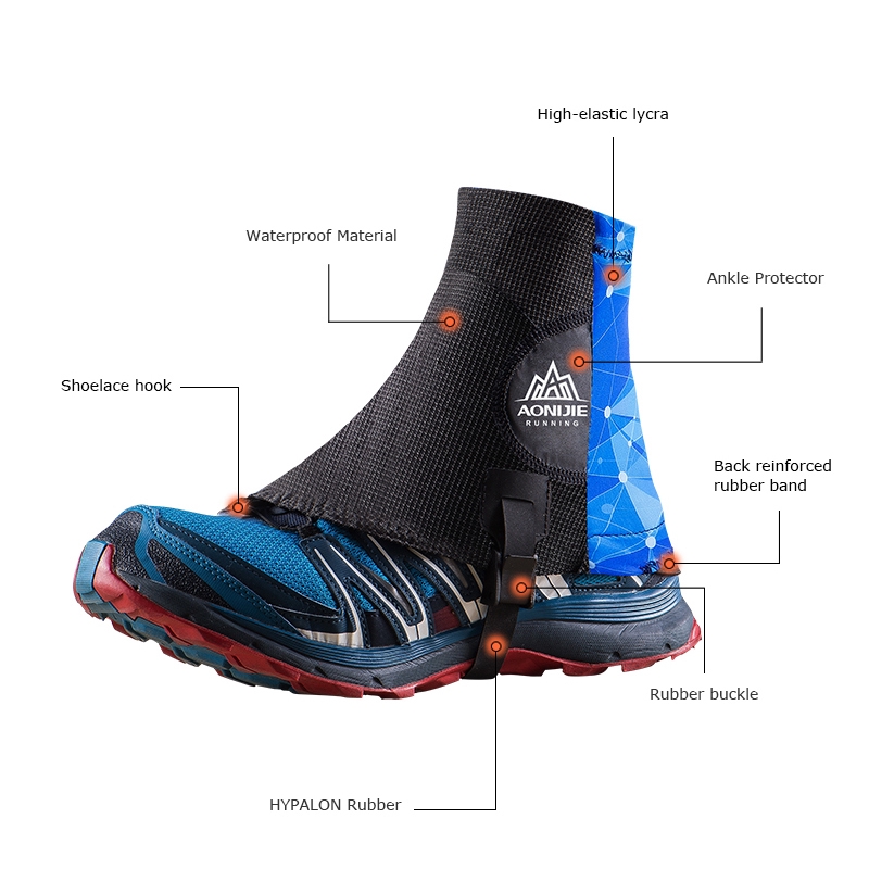 Aonijie OutdoorSandproof Đồng  - đánh giá và giá Trail Running Gaiter
