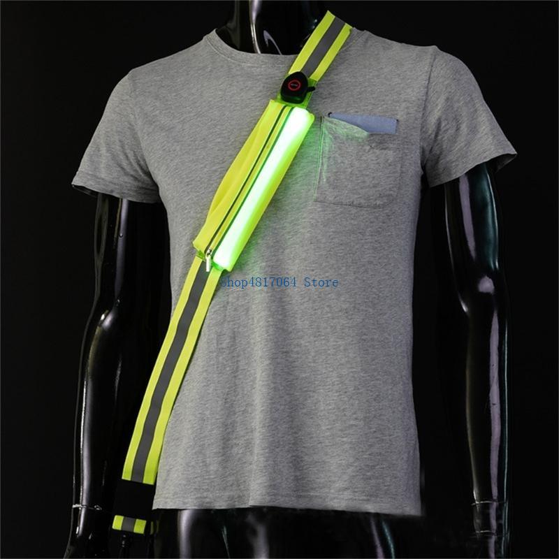 T3LB Đai phản quang có đèn LED - đánh giá và giá Running Gear For Night