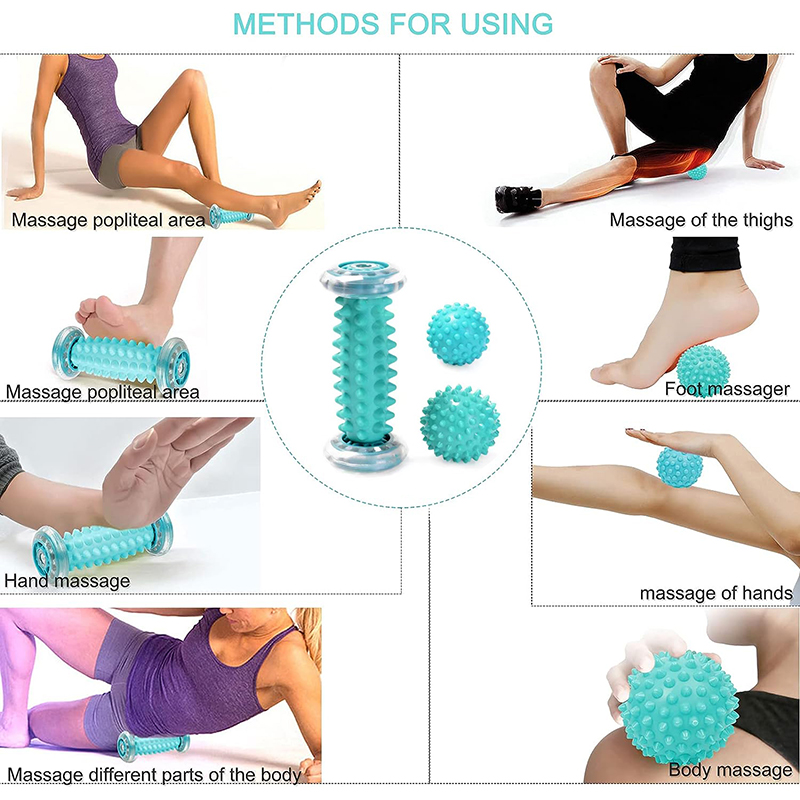 Foot Massager Massage Roller Y - đánh giá và giá Muscle Roller Stick