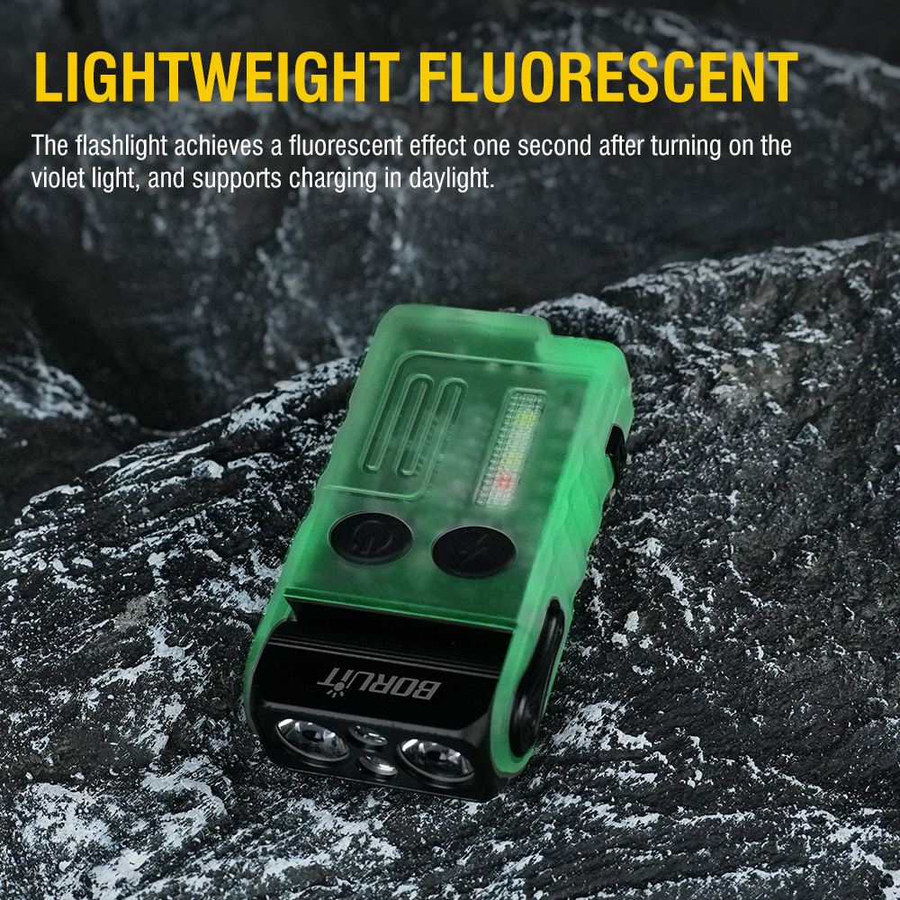 BORUiT V20 Fluorescence Buzzer - đánh giá và giá Running Headlamp Led