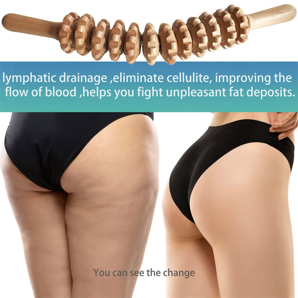 Curved Wood Roller for Stomach - đánh giá và giá Muscle Roller Stick