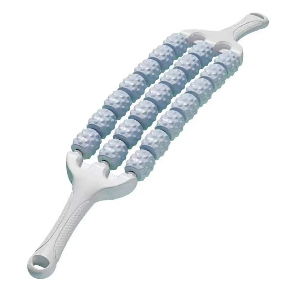 Portable Three-row Yoga Massag - đánh giá và giá Muscle Roller Stick