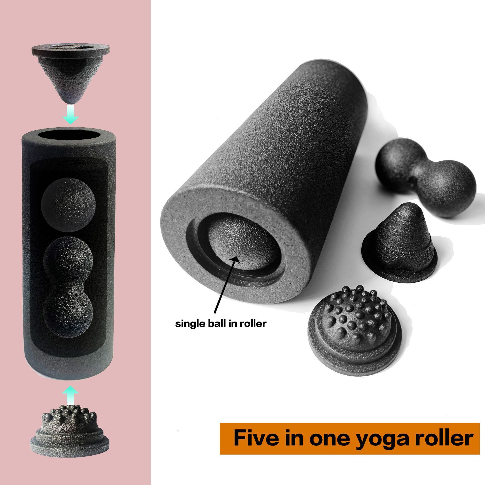 5-in-1 Fascia Roller Set Muscl - đánh giá và giá Muscle Roller Stick